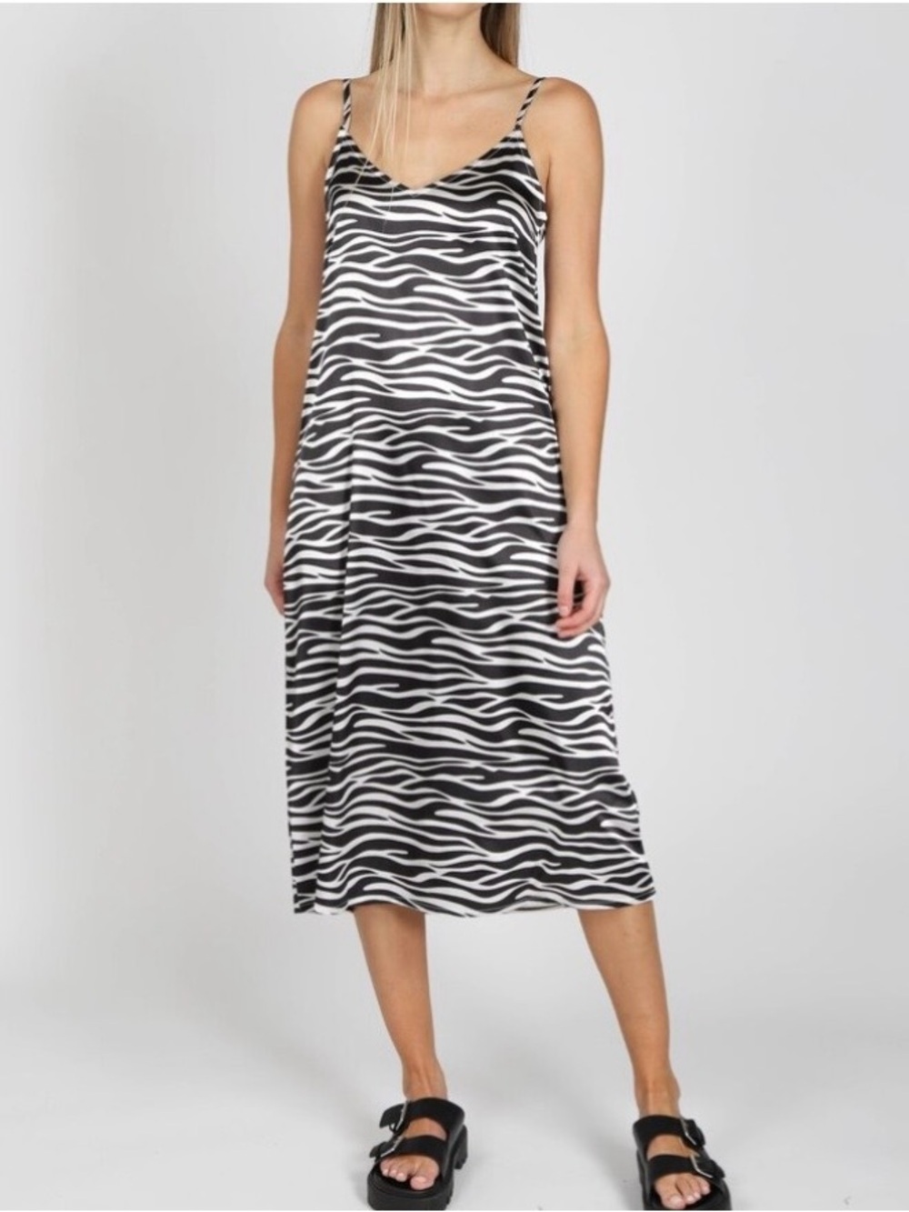 Brunette The Label slip maxi dress